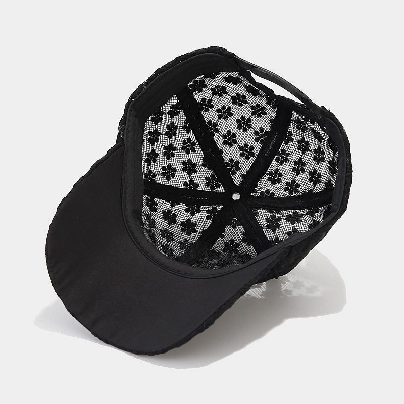 Wholesale Lace Flower Baseball Cap